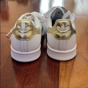 Sneaker Stan Smith white and Gold